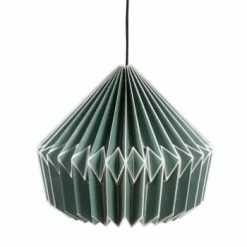 Zago Suspensions Suspension En Papier Origami écru -Luminaires Soldes 2022 suspension en papier origami vert