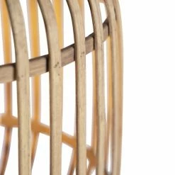 QAZQA Suspensions Suspension En Rotin Beige -Luminaires Soldes 2022 suspension en rotin beige 3