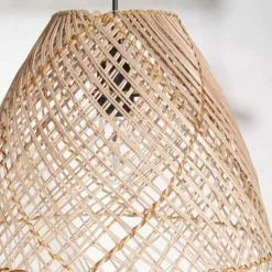 Nouvelles versions -Luminaires Soldes 2022 suspension en rotin d70 1000 15 0 168961 2