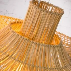 Good & Mojo Suspensions Suspension En Rotin D70cm -Luminaires Soldes 2022 suspension en rotin d70cm 4