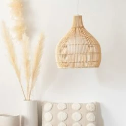 Maisons Du Monde Suspensions Suspension En Rotin Et Métal D35 -Luminaires Soldes 2022 suspension en rotin et metal d35 1000 6 16 223794 4