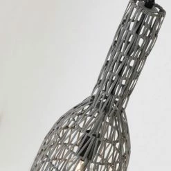 Lussiol Lighting Suspensions Suspension En Rotin Gris D. 19 Cm -Luminaires Soldes 2022 suspension en rotin gris d 19 cm 4