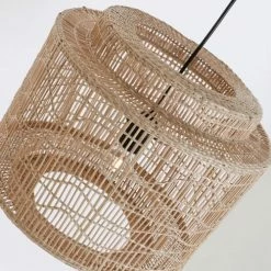 Lussiol Lighting Suspensions Suspension En Rotin Naturel D. 40 Cm -Luminaires Soldes 2022 suspension en rotin naturel d 40 cm 4