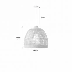 Alice's Garden Suspensions Suspension En Rotin Naturel D53cm 7 Alice's Garden Suspensions Suspension En Rotin Naturel D53cm -Luminaires Soldes 2022 suspension en rotin naturel d53cm 2