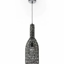 Lussiol Lighting Suspensions Suspension En Rotin Noir D. 19 Cm -Luminaires Soldes 2022 suspension en rotin noir d 19 cm 4