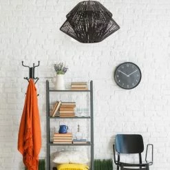 Lussiol Lighting Suspensions Suspension En Rotin Noir D. 45 Cm -Luminaires Soldes 2022 suspension en rotin noir d 45 cm 4