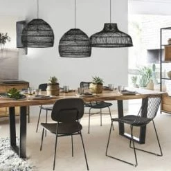 Maisons Du Monde Suspensions Suspension En Rotin Tressé Noir D60 10 Maisons Du Monde Suspensions Suspension En Rotin Tressé Noir D60 -Luminaires Soldes 2022 suspension en rotin tresse noir d60 1000 15 2 190857 3
