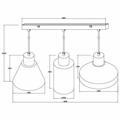 Keria Suspensions Suspension En Stone Laiton -Luminaires Soldes 2022 suspension en stone laiton 3