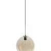 Dyberg Larsen Suspensions Suspension En Verre Ambre Et Laiton, H 30 Cm D 30 Cm -Luminaires Soldes 2022 suspension en verre ambre et laiton h 30 cm d 30 cm