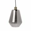 Maisons Du Monde Suspensions Suspension En Verre Fumé Et Métal Doré -Luminaires Soldes 2022 suspension en verre fume et metal dore 1000 1 8 195127 1