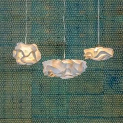 Now’s Home Suspensions Suspension Fabriquée à La Main En Zipper Ivoire D65 -Luminaires Soldes 2022 suspension fabriquee a la main en zipper ivoire d65 4