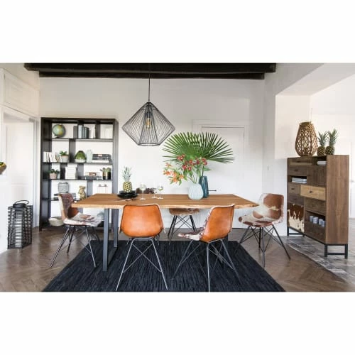 Maisons Du Monde Suspensions Suspension Filaire Noir Mat D50 8 Maisons Du Monde Suspensions Suspension Filaire Noir Mat D50 – Image 6