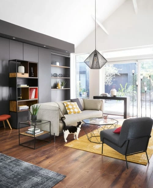 Maisons Du Monde Suspensions Suspension Filaire Noir Mat D50 7 Maisons Du Monde Suspensions Suspension Filaire Noir Mat D50 – Image 5