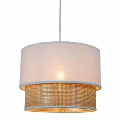 Jardideco Suspensions Suspension Gigogne Rotin Blanc D35cm 9 Jardideco Suspensions Suspension Gigogne Rotin Blanc D35cm -Luminaires Soldes 2022 suspension gigogne rotin blanc d35cm 3