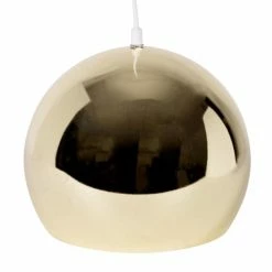 Maisons Du Monde Suspensions Suspension Globe En Métal Doré