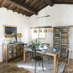 Maisons Du Monde Suspensions Suspension Indus 4 Spots En Métal Noir Et Manguier -Luminaires Soldes 2022 suspension indus 4 spots en metal noir et manguier 1000 10 32 190682 3