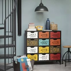 Maisons Du Monde Suspensions Suspension Indus En Métal Noir -Luminaires Soldes 2022 suspension indus en metal noir 1000 7 23 129870 13