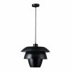 Lampea Suspensions Suspension Industrielle En Noir 150 Cm -Luminaires Soldes 2022 suspension industrielle en noir 150 cm
