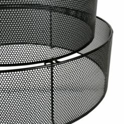 Jardideco Suspensions Suspension Métal Ajouré Gigogne Noir 7 Jardideco Suspensions Suspension Métal Ajouré Gigogne Noir -Luminaires Soldes 2022 suspension metal ajoure gigogne noir 2