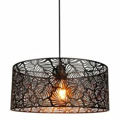 Jardideco Suspensions Suspension Métal Ajouré Noir D35cm 10 Jardideco Suspensions Suspension Métal Ajouré Noir D35cm -Luminaires Soldes 2022 suspension metal ajoure noir d35cm 3