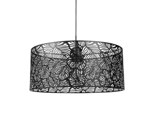 Jardideco Suspensions Suspension Métal Ajouré Noir D35cm 3 Jardideco Suspensions Suspension Métal Ajouré Noir D35cm