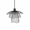 Forestier Suspensions Suspension Métal Filaire Noir D30cm -Luminaires Soldes 2022 suspension metal filaire noir d30cm