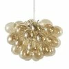 Maisons Du Monde Suspensions Suspension Multi-globes En Verre Ambré Et Métal Doré D49 -Luminaires Soldes 2022 suspension multi globes en verre ambre et metal dore d49 1000 6 9 200130 1