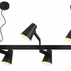 It's About Romi Suspensions Suspension Noire 6 Lampes