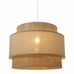 Jardideco Lustres Suspension Ronde Gigogne Rotin Beige D40cm 8 Jardideco Lustres Suspension Ronde Gigogne Rotin Beige D40cm -Luminaires Soldes 2022 suspension ronde gigogne rotin beige d40cm 2