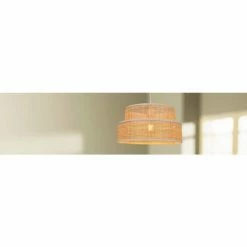 Jardideco Suspensions Suspension Rotin Beige D35cm -Luminaires Soldes 2022 suspension rotin beige d35cm 4