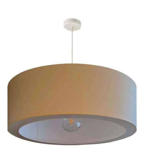 Abat-jours Suspensions Suspension Silvio Beige Foncé T 65 X H 25 5 Abat-jours Suspensions Suspension Silvio Beige Foncé T 65 X H 25 – Image 3