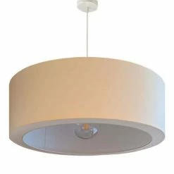 Abat-jours Suspensions Suspension Silvio Beige T 65 X H 25 10 Abat-jours Suspensions Suspension Silvio Beige T 65 X H 25 -Luminaires Soldes 2022 suspension silvio beige t 65 x h 25 2