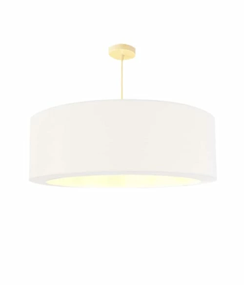 Abat-jours Suspensions Suspension Silvio Blanc Cassé T 65 X H 25 3 Abat-jours Suspensions Suspension Silvio Blanc Cassé T 65 X H 25