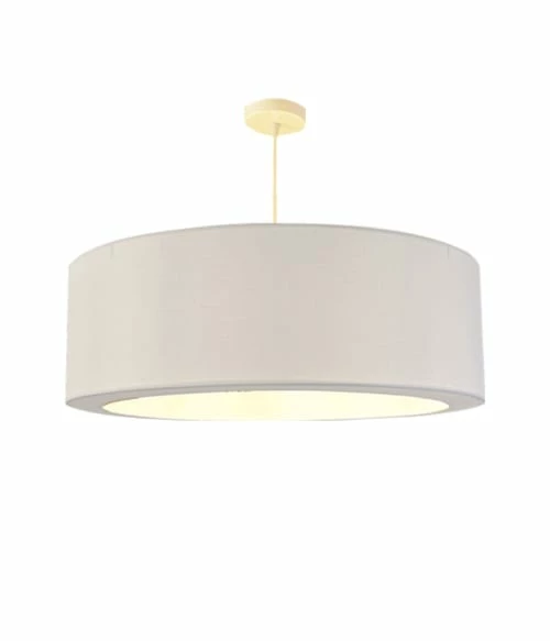 Abat-jours Suspensions Suspension Silvio Gris Clair T 65 X H 25 3 Abat-jours Suspensions Suspension Silvio Gris Clair T 65 X H 25