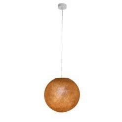 La Case De Cousin Paul Suspensions Suspension Simple Globe M Caramel -Luminaires Soldes 2022 suspension simple globe m caramel 1