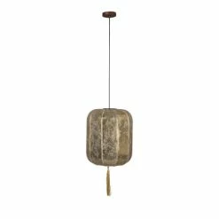 Dutchbone Suspensions Suspension Style Lanterne Japonaise D40cm Or