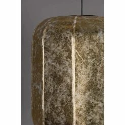 Dutchbone Suspensions Suspension Style Lanterne Japonaise D40cm Or -Luminaires Soldes 2022 suspension style lanterne japonaise d40cm or 3