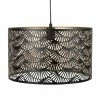 Maisons Du Monde Suspensions Suspension Tambour En Métal Noir Perforé D42 -Luminaires Soldes 2022 suspension tambour en metal noir perfore d42 1000 16 9 195907 1