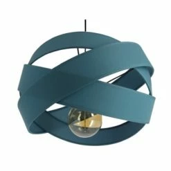 Metropolight Suspensions Suspension Textile Rose D38cm 12 Metropolight Suspensions Suspension Textile Rose D38cm -Luminaires Soldes 2022 suspension textile bleu d38cm 1