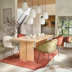 Maisons Du Monde Suspensions Suspension Triple En Verre Givré Et Métal Noir -Luminaires Soldes 2022 suspension triple en verre givre et metal noir 1000 9 14 201119 4