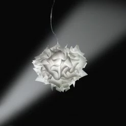 SLAMP Suspensions Suspension Veli Plastique Blanc 42x36x42 Cm -Luminaires Soldes 2022 suspension veli plastique blanc 42x36x42 cm 1