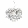 SLAMP Suspensions Suspension Veli Plastique Blanc 42x36x42 Cm -Luminaires Soldes 2022 suspension veli plastique blanc 42x36x42 cm